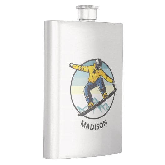 Aangepaste naam SNOWBOARDER Flacon (Rechts)