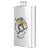 Aangepaste naam SNOWBOARDER Flacon (Links)