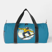 Aangepaste naam SNOWBOARDER Plunjezak (Achterkant)