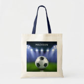 Aangepaste naam Soccer Stadium canvas tassen (Voorkant)