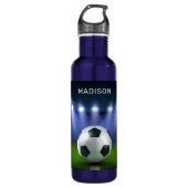 Aangepaste naam Soccer Stadium waterflessen Waterfles (Voorkant)