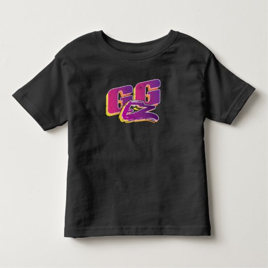 Aangepaste naam Social op Back Streamer Gamer Kinder Shirts (Voorkant)
