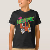 Aangepaste naam Social op Terug Hype Streamer Game T-shirt (Voorkant)