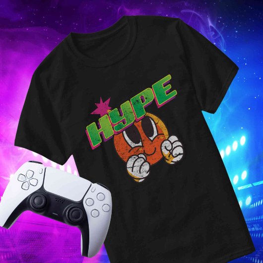 Aangepaste naam Social op Terug Hype Streamer Game T-shirt