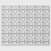 Aangepaste naam Sophia Cadeaupapier (Vlak)