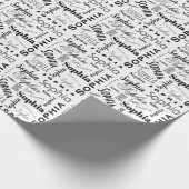Aangepaste naam Sophia Cadeaupapier (Hoek)
