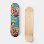 Aangepaste naam Spanje Persoonlijk Skateboard (Voorkant)