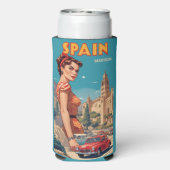 Aangepaste naam  Spanje Seltzer Blikjeskoeler (Seltzer Achterkant)