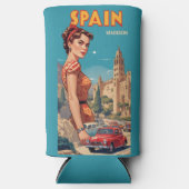 Aangepaste naam  Spanje Seltzer Blikjeskoeler (Voorkant)