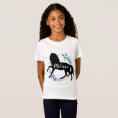 Aangepaste naam speciale paardenrennen t-shirt (Voorkant volledig)