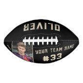 Aangepaste naam speler en nummer teamnaam foto american football (Voorkant)