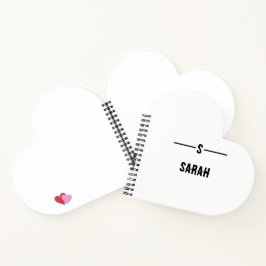 Aangepaste Naam Spiral Notitieboek – Eenvoudig & S