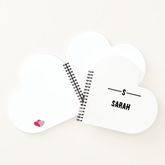 Aangepaste Naam Spiral Notitieboek – Eenvoudig & S (Binnen)