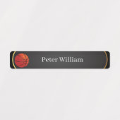 Aangepaste naam Sport Lover High School Labels (Design 1)