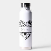 Aangepaste Naam Sport Waterfles (Links)