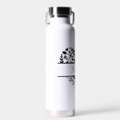 Aangepaste Naam Sport Waterfles (Voorkant)