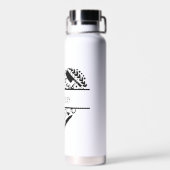Aangepaste Naam Sport Waterfles (Achterkant)