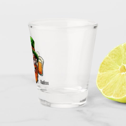 Aangepaste naam St. Patrick's Day borrelglas Shot Glas (Rechts)