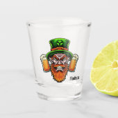 Aangepaste naam St. Patrick's Day borrelglas Shot Glas (Voorkant)