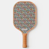 Aangepaste naam standaard patroon pickleball paddle (Voorkant)