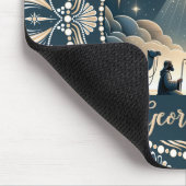 Aangepaste naam Star of Wonder Nativity Dot Mandal Muismat (Hoek)