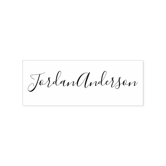 Aangepaste naam stempel handtekening (Afrduk)