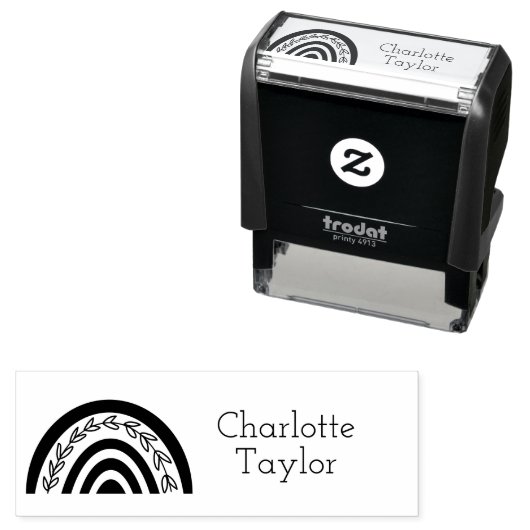 Aangepaste Naam Stempel voor kinderen, Camp Stamp (In situ)