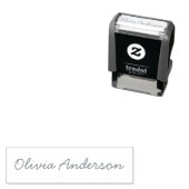 Aangepaste naam Stempelhandtekening Zelfinktende Stempel (In situ)