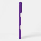 Aangepaste naam stijlvol elegant modern minimaal iPhone hoesje (Rechterkant)