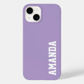 Aangepaste Naam Stijlvol Modern Elegant levender k Case-Mate iPhone Case (Achterkant)