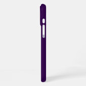 Aangepaste naam stijlvol modern elegant minimalist iPhone hoesje (Linkerkant)
