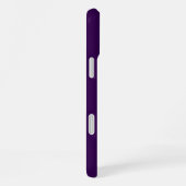 Aangepaste naam stijlvol modern elegant minimalist iPhone hoesje (Rechterkant)