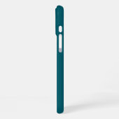 Aangepaste naam stijlvol modern elegant minimalist iPhone hoesje (Linkerkant)