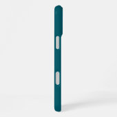 Aangepaste naam stijlvol modern elegant minimalist iPhone hoesje (Rechterkant)