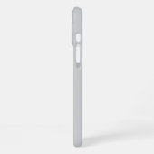 Aangepaste naam stijlvol modern elegant minimalist iPhone hoesje (Linkerkant)