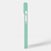 Aangepaste naam stijlvol modern minimaal licht tea Case-Mate iPhone case (Achterkant / Links)