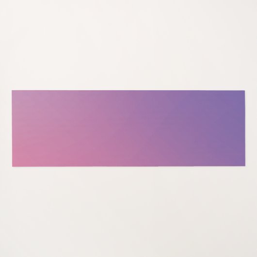Aangepaste naam Stijlvol script wervelt ombre-verl Yogamat (Achterkant (horizontaal))