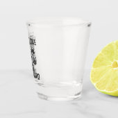 Aangepaste naam Straatfiets Shot Glas (Rechts)