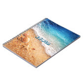 Aangepaste Naam Strand Notitieboek (Linkerzijde)