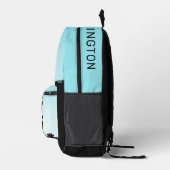 Aangepaste naam stranspiegel bedrukte rugzak (Rechts)