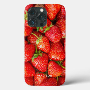 Aangepaste naam Strawberries telefoongevallen Case-Mate iPhone Case