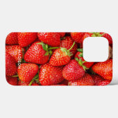 Aangepaste naam Strawberries telefoongevallen Case-Mate iPhone Case (Achterkant (horizontaal))