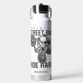 Aangepaste naam Street Bike Waterfles (Voorkant)