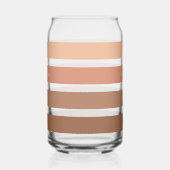 Aangepaste naam Strepen Patroon Blikvorm Glas (Rechts)