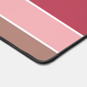 Aangepaste naam Strepen Patroon Bureaumat (Hoek)