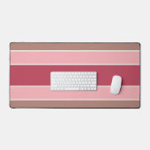 Aangepaste naam Strepen Patroon Bureaumat (Keyboard & Muis)