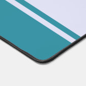 Aangepaste naam Strepen Patroon Bureaumat (Hoek)