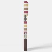 Aangepaste naam Strepen Patroon Case-Mate iPhone Case (Achterkant / Rechts)