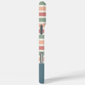 Aangepaste naam Strepen Patroon Case-Mate iPhone Case (Achterkant / Rechts)