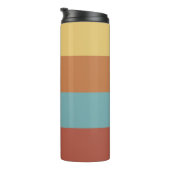 Aangepaste naam Strepen Patroon Thermosbeker (Geroteerd rechts)